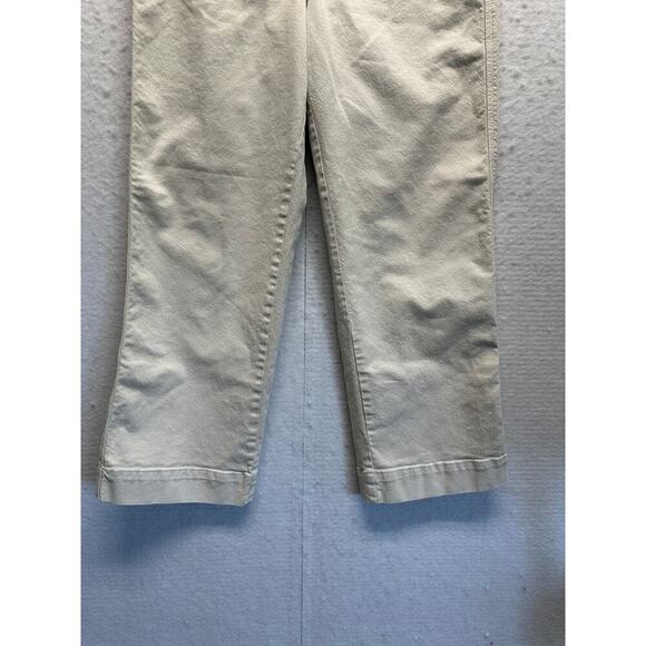 Loft Made and Loved Cream Jeans High Waist Slim WIDE LEG 29/8 Lagenlook Gorp - Picture 3 of 11